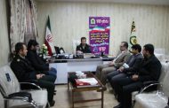 دیدار شهردار، و اعضای شورای اسلامی شهر مسجدسلیمان با فرماندهی نیروی انتظامی