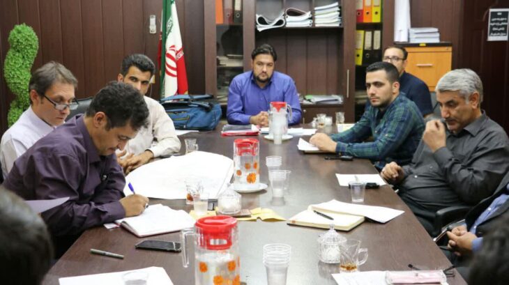 جلسه هماهنگی های اجرای پروژه فاضلاب شهری مسجدسلیمان برگزار شد