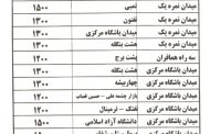 نرخنامه کرایه تاکسی های درون شهری مسجدسلیمان در سال ۹۸ اعلام شد + نرخنامه