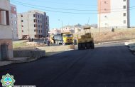 اجرای عملیات روکش آسفالت منطقه شهرک ولیعصر(عج) با مساحت تقریبی ۱۰٫۰۰۰ متر مربع