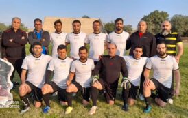 حضور مقتدرانه تیم فوتبال شهرداری مسجدسلیمان در اولین مسابقات مینی فوتبال استان خوزستان