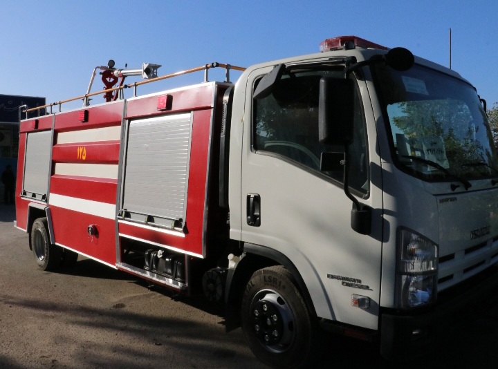 خرید و تامین یک دستگاه خودرو آتشنشانی توسط شهرداری مسجدسلیمان