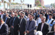 راهپیمایی یوم الله ۲۲ بهمن با حضور سرپرست شهرداری و اعضای شورای اسلامی شهر مسجدسلیمان
