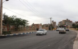 عملیات زیرسازی و روکش آسفالت گرم حد فاصل میدان پنج بنگله تا پل هشت بنگله