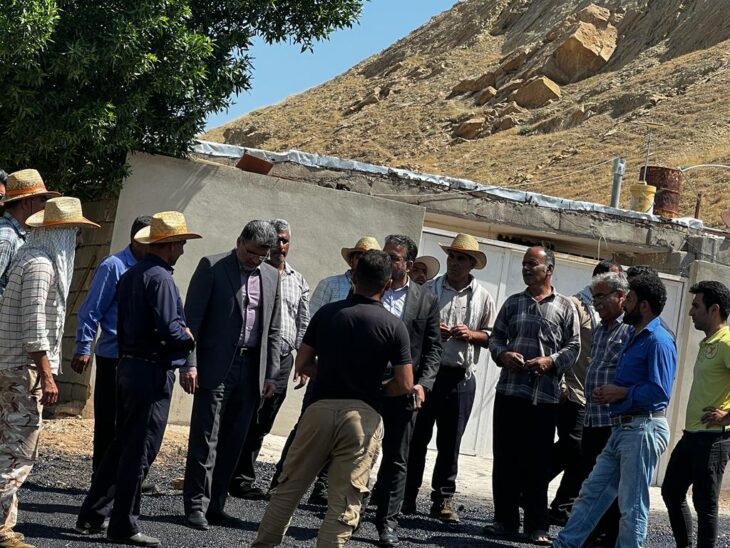 گزارش تصویری بازدید شهردار مسجدسلیمان از پروژه های عمرانی در سطح شهر