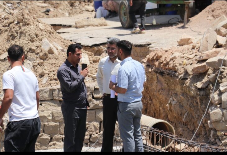 شهردار مسجدسلیمان خبر داد: پیشرفت ۹۵ درصدی پل شهید داریوش محمدی / عملیات احداث پل شهید داریوش محمدی به سرعت در حال پیشرفت است
