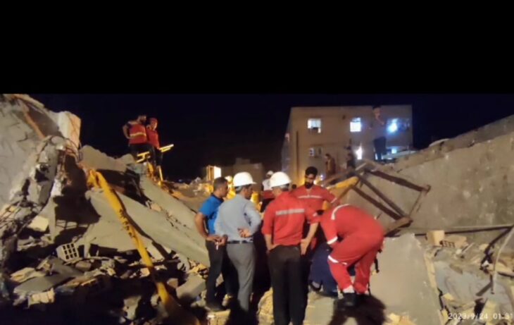 مدیر عامل آتش نشانی شهرداری مسجدسلیمان: در اثر انفجار یک ساختمان در منطقه چهاربیشه تخریب و ۵ نفر مصدوم شدند