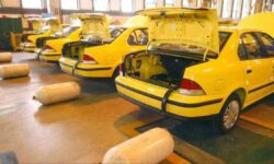 آغاز تعویض رایگان مخازن گاز تاکسی های دوگانه سوز در مسجدسلیمان