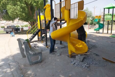 گزارش عملکرد ۳ ماهه واحد فضای سبز شهرداری مسجدسلیمان