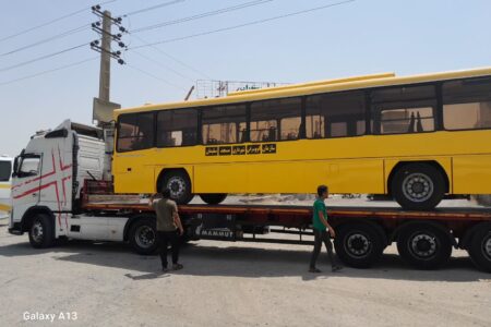 به زودی ۱۰ دستگاه اتوبوس به ناوگان شهری مسجدسلیمان اضافه می شوند