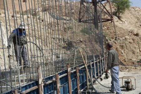 بازدید شهردار و فرماندار مسجدسلیمان به همراه اعضای شورای شهر از بلوار دوم شهری